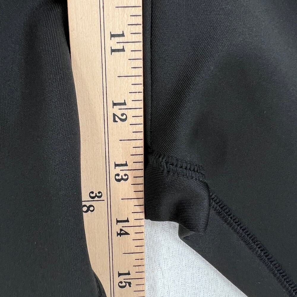 HERVE LEGER Logo Bike Shorts Womens Small Black White High Rise Stretch NWT - Picture 15 of 16